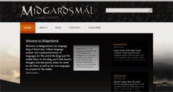 Desktop Screenshot of midgardsmal.com